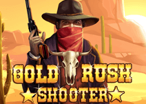 An exciting combination of a classic slot and a shooter game, set during the Gold Rush era, where players can aim and shoot for golden nuggets and other valuable prizes in their quest for riches.